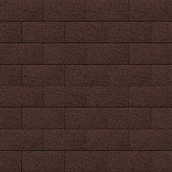 Тротуарная плитка Steinrus Прямоугольник Коричневая Native 60 мм