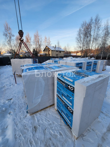 Пеноблоки стеновые Бонолит Малоярославец 625x200x250, D400